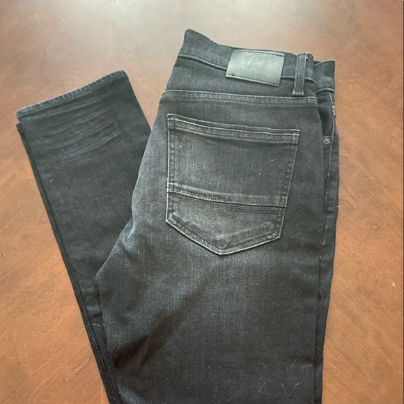 OutPost Makers (Buckle) Black Slim Taper Jeans - Size 31 x 32 - Picture 2 of 3